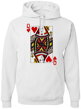 Hoodie - Queen - Royal card