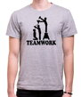 Vtipné tričko pre vás a vašich blízkych kamarátov z kolekcie pivo a alkohol-Tričko Team work