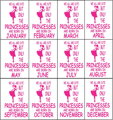 Birthday's T-shirt - PRINCESSES ARE BORN IN ... (chose month)
