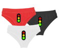 Panties - Traffic light - green