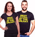 Partner tshirts - The best boyfriend/girlfriend in the galaxy