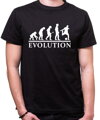 T-shirt Football evolution
