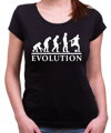 T-shirt Football evolution