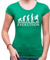 T-shirt Football evolution