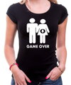 GAME OVER T-shirt - the baby on the way