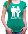 GAME OVER T-shirt - the baby on the way