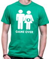 GAME OVER T-shirt - the baby on the way