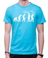T-shirt - Go back ! - evolution (UNISEX)