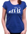 T-shirt Go back! - evolution (women)