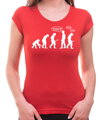 T-shirt Go back! - evolution (women)
