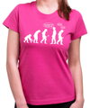 T-shirt Go back! - evolution (women)