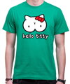 T-shirt - Hello Titty  