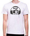 T-shirt - music, photo and sex