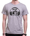 T-shirt - music, photo and sex