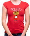 Women's friendships t-shirts - BEST FRIENDS - Fast food :)