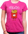 Women's friendships t-shirts - BEST FRIENDS - Fast food :)