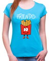 Women's friendships t-shirts - BEST FRIENDS - Fast food :)