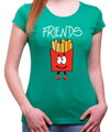 Women's friendships t-shirts - BEST FRIENDS - Fast food :)