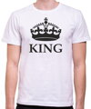 Men's / women's t-shirt KING - QUEEN (king / queen)