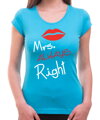 Men's / women's t-shirt Mr. Right / Mrs. Always Right