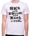 T-shirt- Sex, Drugs & Rock 'n' Roll 