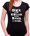 T-shirt- Sex, Drugs & Rock 'n' Roll 