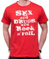 T-shirt- Sex, Drugs & Rock 'n' Roll 