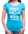 T-shirt- Sex, Drugs & Rock 'n' Roll 