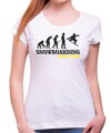 T-shirt - Snowboarding evolution