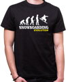 T-shirt - Snowboarding evolution