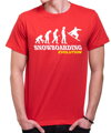 T-shirt - Snowboarding evolution