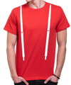 T-shirt - Fake suspenders