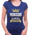 Women's T-shirt - QUEENS ARE BORN IN ... (choose month)