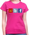 Women's T-shirt - WTF Social sites