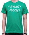 T-shirt - I know HTML