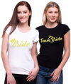 Ladie's T-Shirts - Bride Team