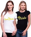 Ladie's T-Shirts - Bride Team