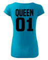 Men's / women's t-shirt KING - QUEEN (king / queen)