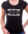 Women's T-shirt - Folk pattern heart
