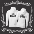 Men / women hoodie KING - QUEEN (king / queen)