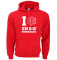 Hoodie- I snowboarding