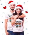 T-shirt - Christmas reindeer 
