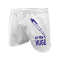 Men's boxers - My pen is huge