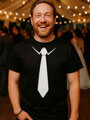 T-shirt - Fake tie