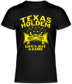 T-shirt - Texas holdem, Life is a game