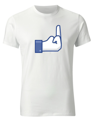 T-shirt - (fuck) like FB 
