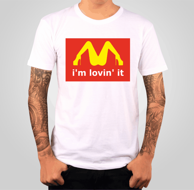 Funny T Shirt I M Lovin It 2 ǀ Fajntricko Sk