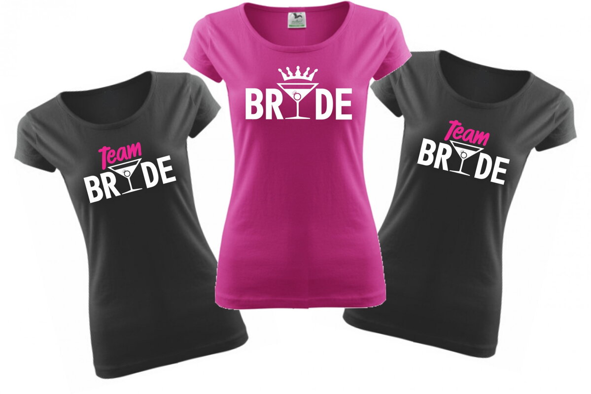 tshirts- team Bride - Farewell party 