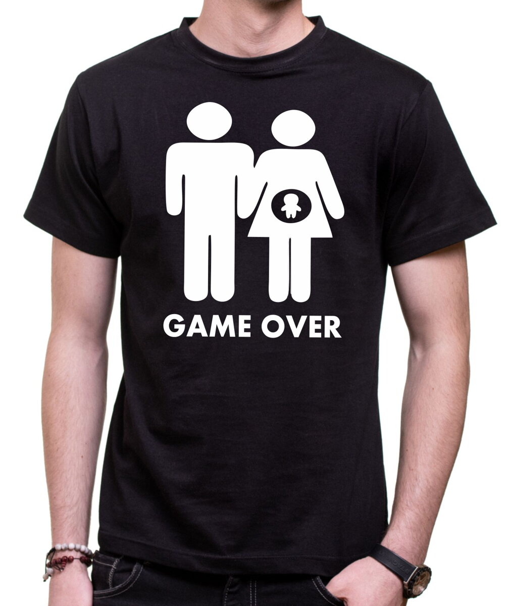 Game Over T Shirt The Baby On The Way ǀ Fajntricko Com