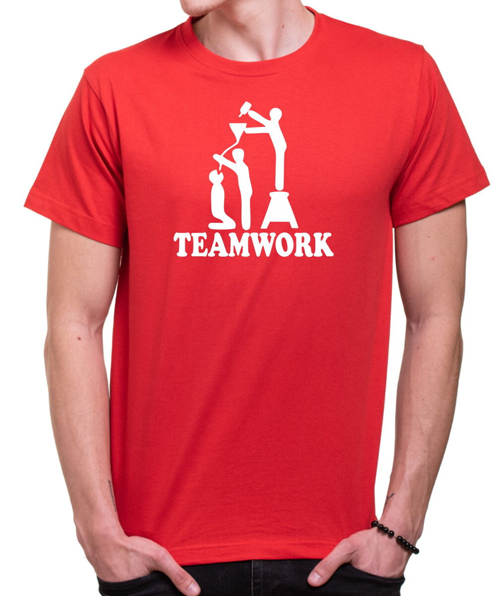 T-shirt Team work ǀ Fajntričko.com